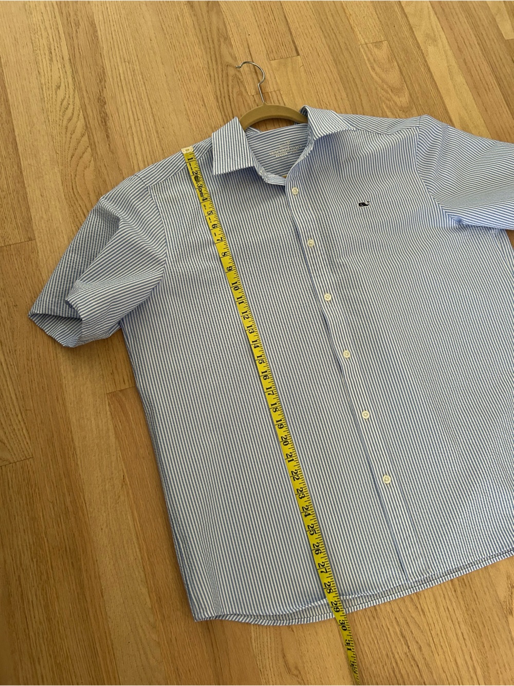 Vineyard Vines Men's Short Sleeve Seersucker Button Down XL - Picture 8 of 8